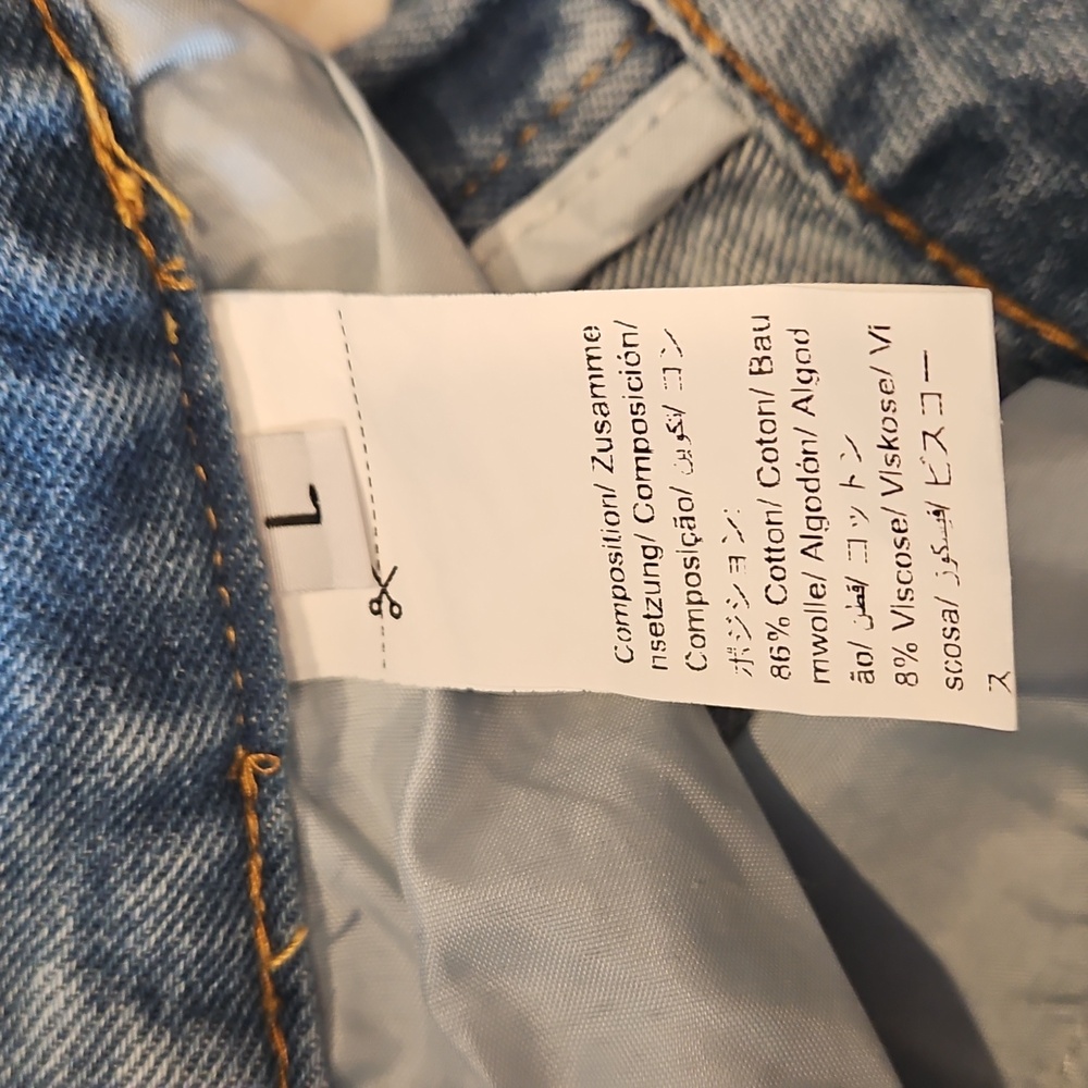 SweatyPocks Denim Blue Women's Shorts - Picture 7 of 7